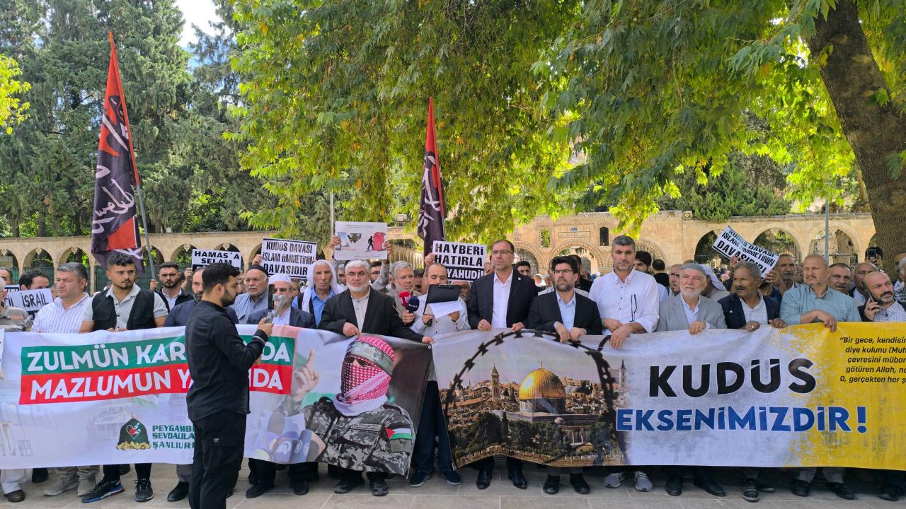 Şanlıurfa STK’larından ‘Gazze’ sevinci