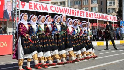 Şanlıurfa’da 29 Ekim Cumhuriyet Bayramı coşkusu