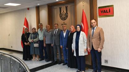 Şanlıurfa’da 3 çocuk, geçici koruyucu ailelerine teslim edildi