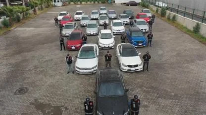 Şanlıurfa'da araç şebekelerine operasyon: Gözaltılar var