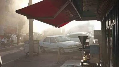 Şanlıurfa’da bir malzeme deposunda yangın