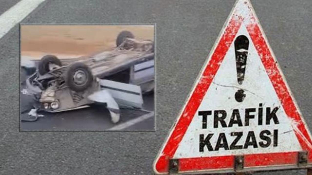 Şanlıurfa’da bir otomobil takla attı