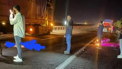 Şanlıurfa’da bir TIR ile motosiklet çarpıştı: 1 ölü