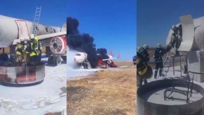 Şanlıurfa’da film sahnelerini aratmayan tatbikat (VİDEO)