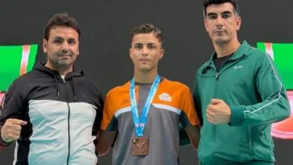 Şanlıurfa’da karatede çifte bronz başarısı