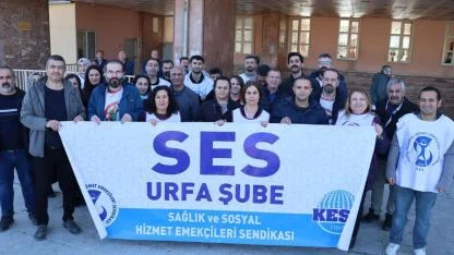 Şanlıurfa'da sağlıkçılardan promosyon tepkisi