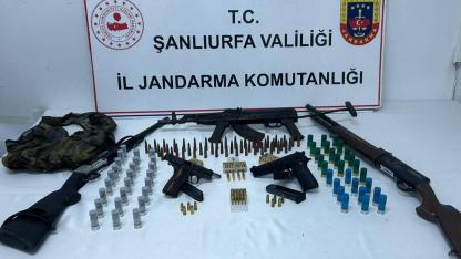 Şanlıurfa'da silah kaçakçılarına geçit yok !