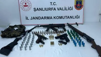 Şanlıurfa'da silah kaçakçılarına geçit yok !
