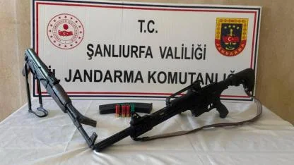 Şanlıurfa’da silah operasyonu: Gözaltılar var