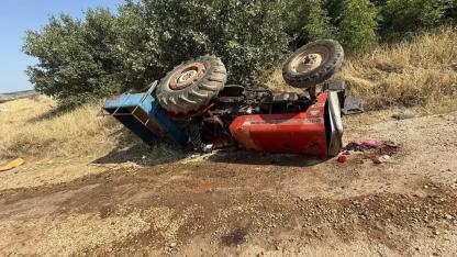 Şanlıurfa’da traktör devrildi: 2 ağır yaralı