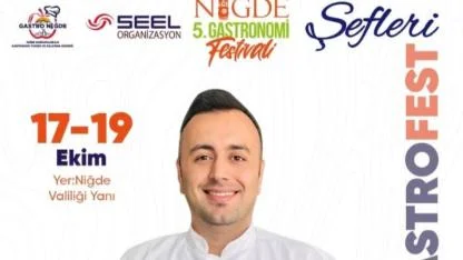 Şanlıurfalı şef, Niğde Gastronomi Festivali’ne davet edildi