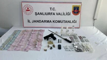 Suruç’ta uyuşturucu operasyonu