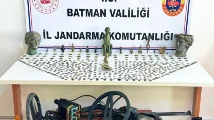 Tarihi eser operasyonu: 1 gözaltı
