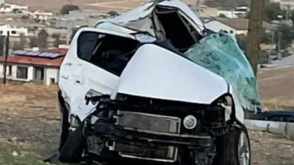 Tırın çarptığı otomobilin sürücüsü hayatını kaybetti