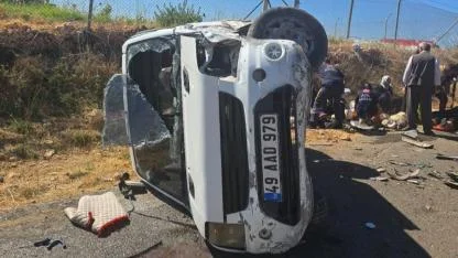 Trafik kazası: 8 yaralı