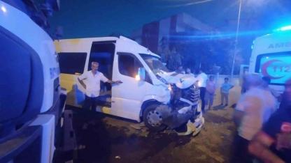 Trafik kazasında 2 kişi yaralandı