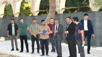 Vali Şıldak, Balıklıgöl’deki çalışmaları yerinde inceledi
