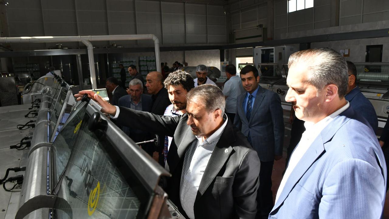 Vali Şıldak, Gıda OSB&#039;de incelemelerde bulundu