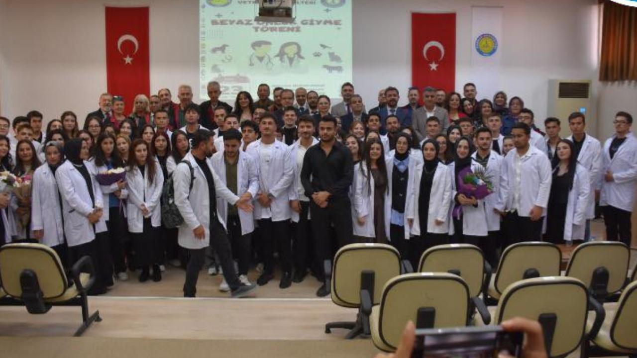 Veteriner Fakültesinde Beyaz Önlük Giyme Töreni gerçekleştirildi