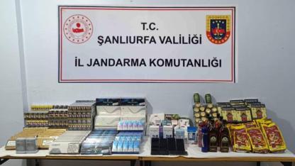 Viranşehir’de tütün ve alkol kaçakçılarına operasyon
