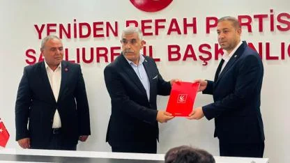 YRP'nin Akçakale İlçe Başkanlığı'na Özal getirildi