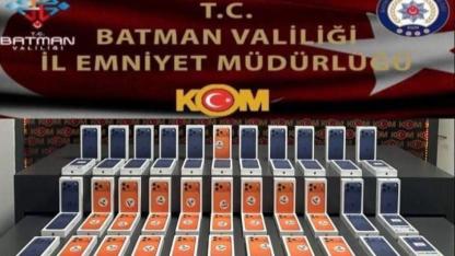 6,6 milyon TL değerinde kaçak telefon ele geçirildi
