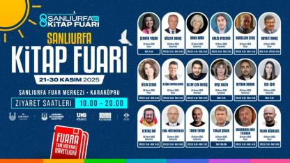 8. Şanlıurfa Kitap Fuarı 21 Kasım’da başlıyor