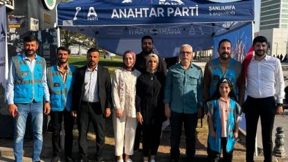 Anahtar Parti, Şanlıurfalılara kendilerini tanıtıyor