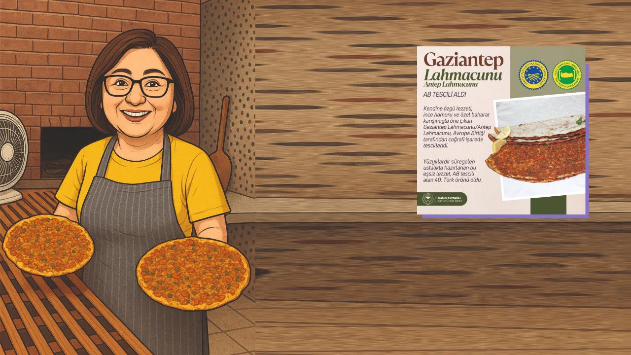 Antep, Lahmacun&#039;a AB&#039;den tescil aldı