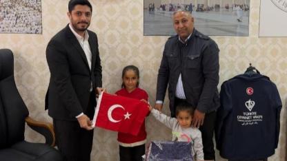 Ceylanpınar’da çocukların bayrak sevgisi duygulandırdı