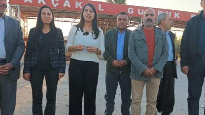 DEM Heyeti, Akçakale sınır kapısındaki sıkıntılara dikkat çekti