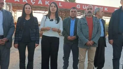 DEM Heyeti, Akçakale sınır kapısındaki sıkıntılara dikkat çekti