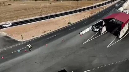 Dron destekli trafik denetimi