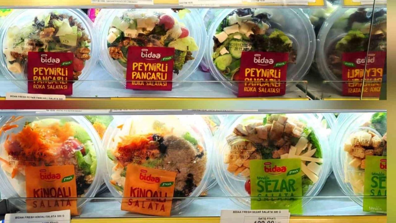 Düşük kalorili ’salata menülerine’ ilgi artıyor