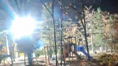 Elektrik hattı patladı