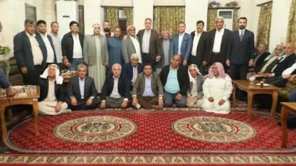 Eyyübiye’de husumetli aileler barıştırıldı