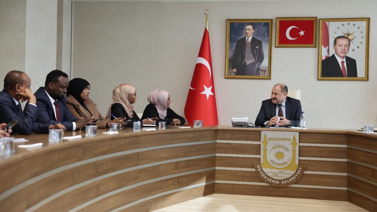 Gülpınar, Etiyopya heyetini ağırladı