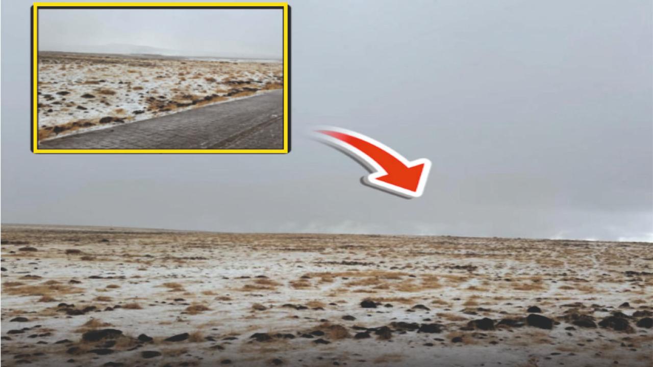 Karacadağ&#039;a mevsimin ilk karı yağdı