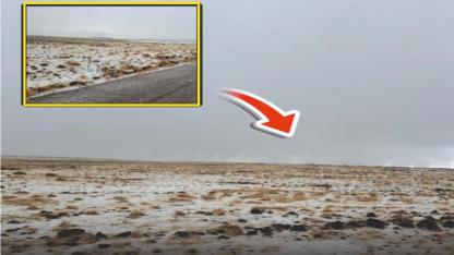 Karacadağ'a mevsimin ilk karı yağdı