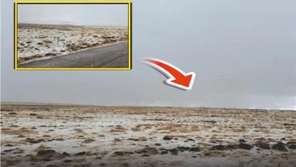 Karacadağ'a mevsimin ilk karı yağdı