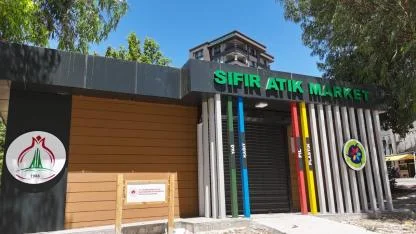 Karaköprü Belediyesi'nden çevreye duyarlı proje: ‘Sıfır atık market’ kazandırıldı