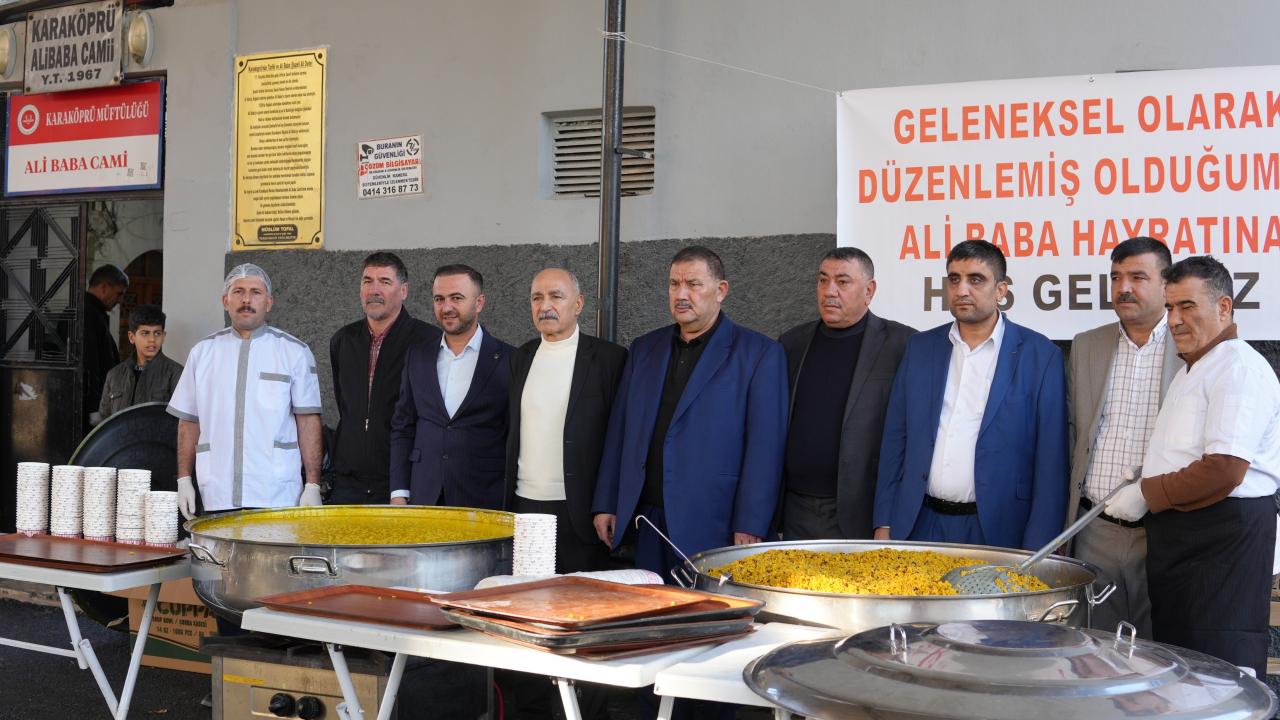 Karaköprü&#039;de 3 Asırlık Ali Baba Hayratı Geleneği Bu Yıl da Sürdü