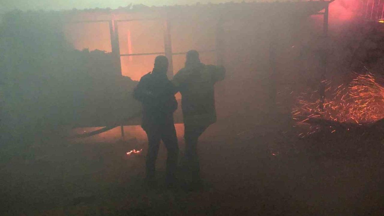 Konteyner yangını korkuttu