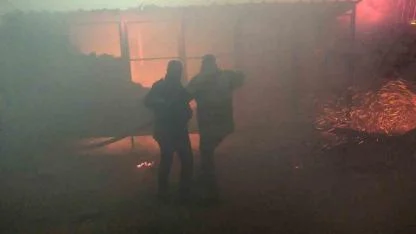 Konteyner yangını korkuttu