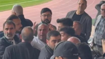 Maçtan sonra ortam gerildi