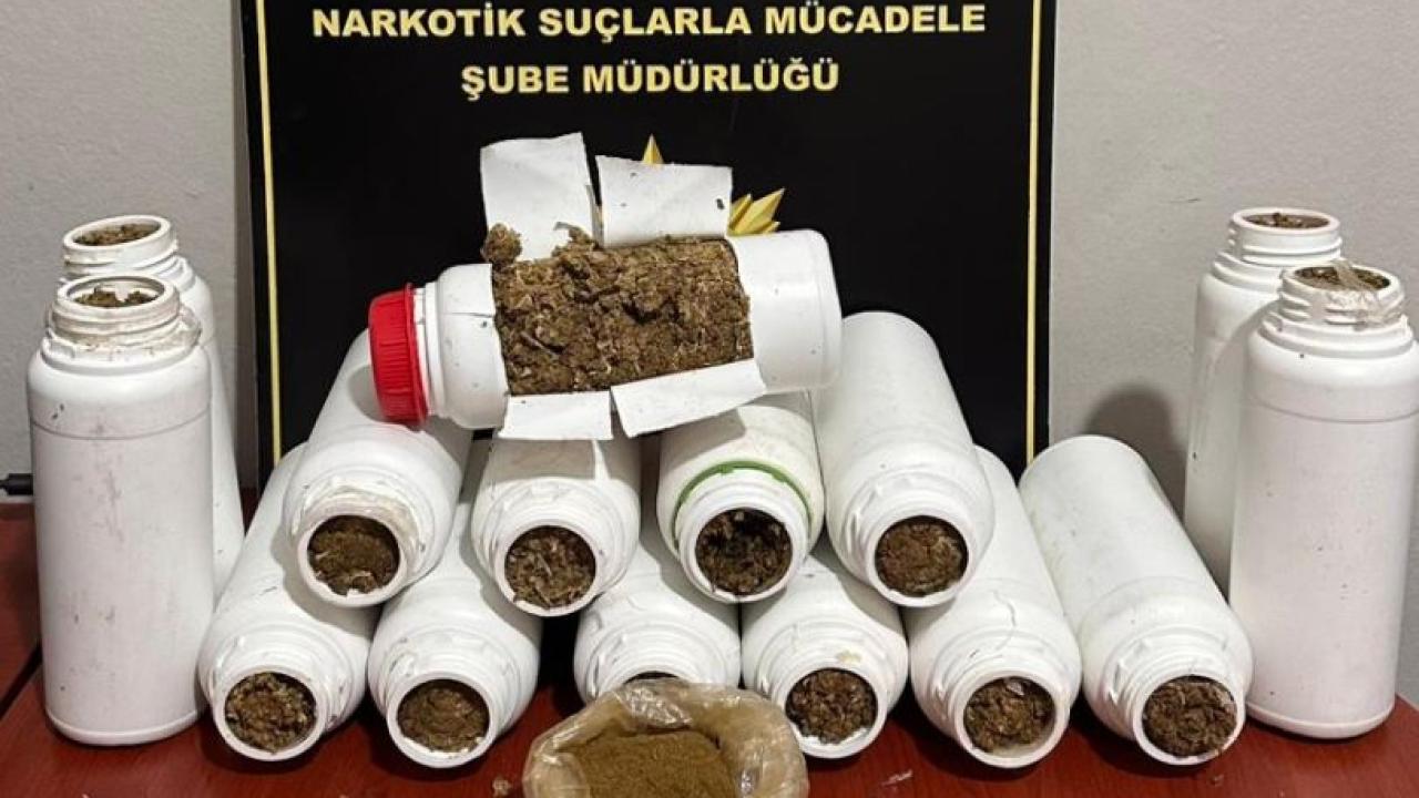 Şanlıurfa’da 7 kilo 150 gram uyuşturucu ele geçirildi