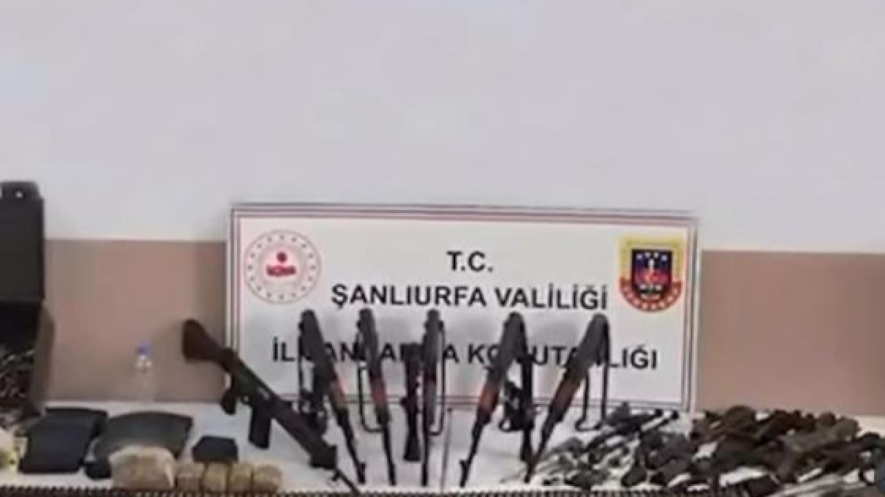 Şanlıurfa’da dev silah operasyonu: Gözaltılar var