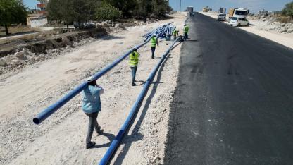 Şanlıurfa'da içme suyu altyapısı güçleniyor