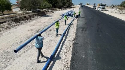 Şanlıurfa'da içme suyu altyapısı güçleniyor