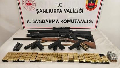 Şanlıurfa’da silah operasyonu
